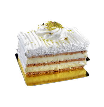 nougatine pastry cake piece
