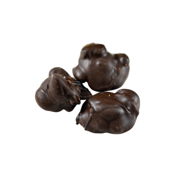 almond nut with dark chocolate 