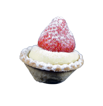 mini strawberry tart 
